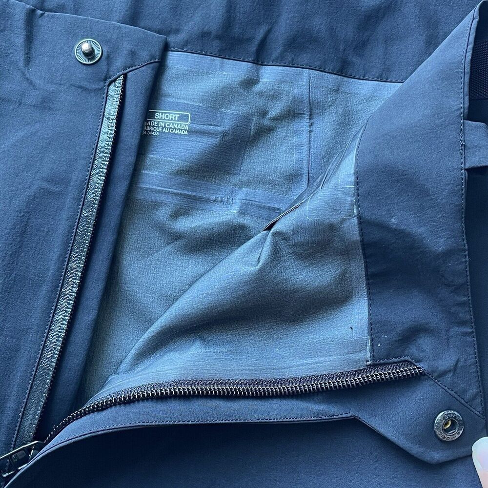 Arc'teryx Mens Sz 2XL GoreTex Pants Snow Ski Pants Black Lightweight Nylon Shell - Picture 10 of 16